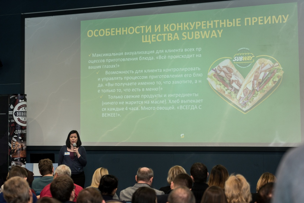 Subway на выставке франшиз в Татарстане